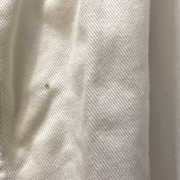 TRIPP NYC LG. WHITE & BLACK BIKER/MOTO JACKET~ZIPPERS, STRAPS, STUDS & CLASPS - Picture 10 of 15